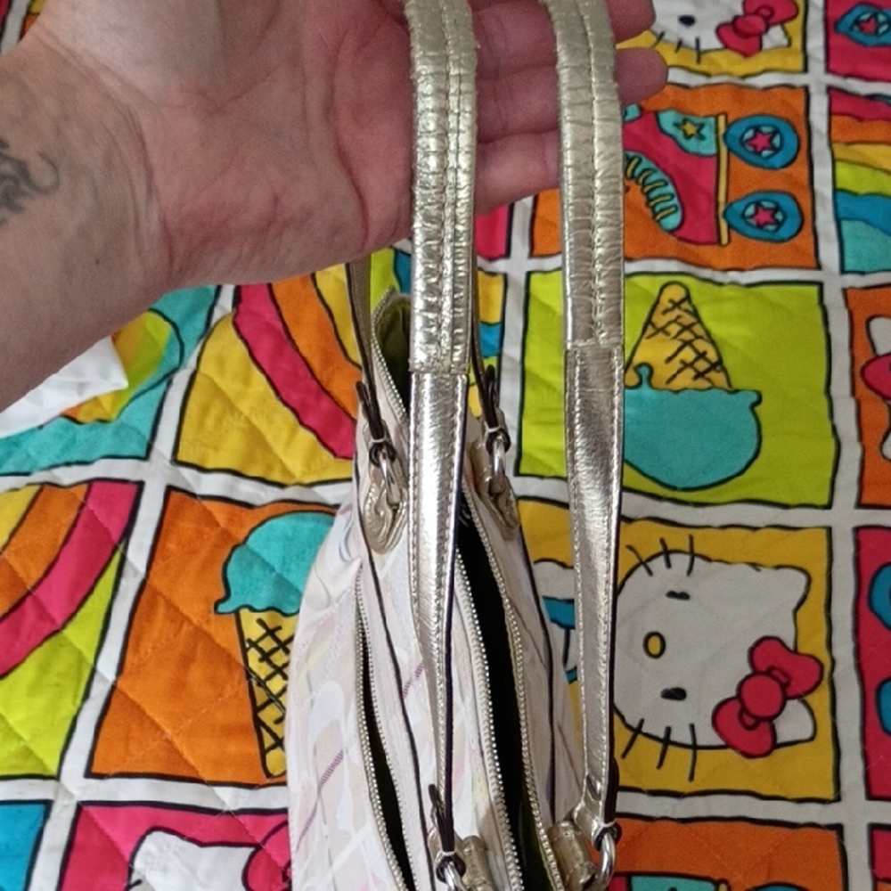 Coach Multicolor Signature Tote Bag - Picture 11 of 13